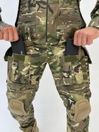 Тактичний осінній військовий комплект First ( Куртка + Штани ), Камуфляж: Мультикам, Розмір: S - зображення 10