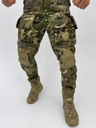 Тактический осенний военный комплект First ( Куртка + Штаны ), Камуфляж: Мультикам, Размер: XXL - изображение 9