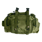Тактический рюкзак с подсумками B08 oliva - Оливковый 55л (MX-НФ-00008097) - изображение 7
