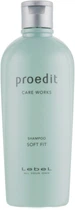 Зволожуючий шампунь Lebel Proedit Care Works Soft Fit Shampoo 300ml (756629-683037-2)