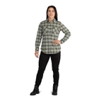 Женская тактическая фланелевая рубашка 5.11 HANNA FLANNEL 62391 X-Small, Moss Plaid - изображение 6