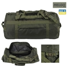 Тактическая сумка-баул 65 л Олива Поликордура MELGO - изображение 3