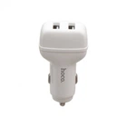Адаптер автомобільний HOCO Leader Z36 2USB 2.4A White