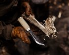 Нож в в деревянной подарочной коробке Marttiini Lapp knife с кожанным чехлом - изображение 8