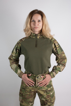 Убакс женский мультикам рубашка тактическая с длинным рукавом размер 60 - изображение 3
