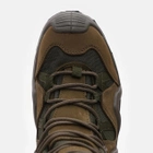 Мужские кожаные Ботинки Scooter со вставками Cordura / Летние Берцы на стойкой подошве коричневые размер 42 - изображение 5
