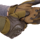 Перчатки тактические с закрытыми пальцами SP-Sport BC-8797 Цвет: Оливковый размер: XL - изображение 3