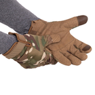 Рукавички тактичні із закритими пальцями Military Rangers BC-8816 розмір: XL Колір: Камуфляж Multicam - зображення 3