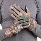 Перчатки для охоты и рыбалки с закрытыми пальцами SP-Sport BC-9229 размер L Камуфляж Лес - изображение 5