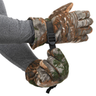 Перчатки для охоты и рыбалки на меху SP-Sport BC-8563 размер L Камуфляж Лес - изображение 4