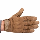 Перчатки тактические с закрытыми пальцами SP-Sport BC-8816 Цвет: Хаки размер: M - изображение 5