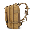 Рюкзак тактический штурмовой 35 литров (койот) - изображение 3
