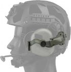 Кріплення адаптер на каску шолом HD-ACC-08 олива для навушників Peltor/Earmor/Howard (Чебурашка) (HD-ACC-08-OD) - зображення 4