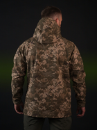 Тактична куртка утеплена BEZET Softshell Omega 9200 M Піксель (2000093214832 ) - зображення 5