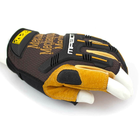 Тактичні рукавички Mechanix Wear M-Pact Leather Fingerless Framer без трьох пальців XXL - зображення 5