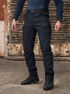 Тактические штаны утепленные BEZET Softshell Байрактар 9510 2XL Синие (ROZ6400181702) - изображение 3