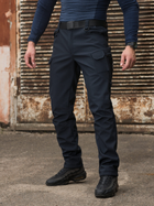 Тактические штаны утепленные BEZET Softshell Байрактар 9510 3XL Синие (ROZ6400181703) - изображение 3