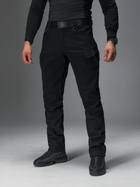 Тактические штаны утепленные BEZET Softshell Байрактар 9515 M Черные (ROZ6400181705) - изображение 1
