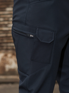 Тактичні утеплені штани BEZET Softshell Байрактар 9510 XS Сині (ROZ6400181701) - зображення 10