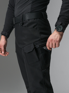 Тактические штаны утепленные BEZET Softshell Байрактар 9515 3XL Черные (ROZ6400181710) - изображение 7