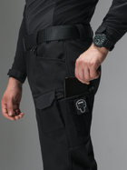 Тактичні утеплені штани BEZET Softshell Байрактар 9515 S Чорні (ROZ6400181706) - зображення 8