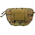 Подсумок сумка-напашник тактический M22 1000D Large мультикам Velcro / Molle Multicam для плитоноски - изображение 4