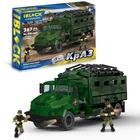 Конструктор IBLOCK Армия, КрАЗ РАПТОР 367дет., 2 фигурки PL-921-447