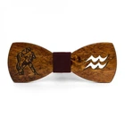 Дерев'яна Краватка-Метелик 11,5х4,5 см Gofin wood (2000000303574)
