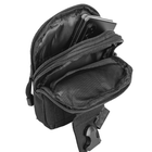 Тактический подсумок Molle сумка, органайзер для телефона универсальный черный - изображение 5