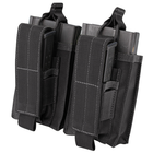 Подсумок для магазинов AR молле Condor Double AR10/M14 Kangaroo Mag Pouch 191040 Чорний - изображение 1