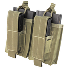 Подсумок для магазинов AR молле Condor Double AR10/M14 Kangaroo Mag Pouch 191040 Чорний - изображение 4