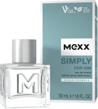 Туалетна вода для чоловіків Mexx Simply EDT M 50 мл (3616302939206) - зображення 1