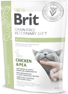 Сухой корм для кошек Brit VD Diabetes при диабете с курицей и горохом