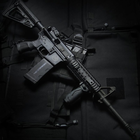 Тактична передня пістолетна рукоятка IMI OVG - Overmolded Vertical Grip ZG105 Чорний - зображення 3