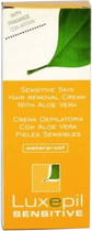 Krem do depilacji Luxepil Sensitive Classic Depilatory Cream + Spatula 150 ml (8437008146027) - obraz 1