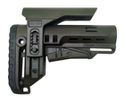 Приклад DLG TBS Tactical PCP (Mil-Spec) с регулируемой щекой, олива - изображение 1