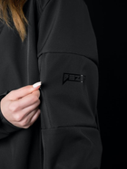 Тактическая куртка утепленная BEZET Softshell Робокоп 5747 L Черная (ROZ6400181571) - изображение 3
