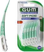 Zestaw szczoteczek międzyzębowych Gum Softpicks Adv Scov L 30 pz (7630019902816) - obraz 1