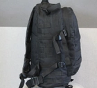 Тактический штурмовой рюкзак Tactic Raid рюкзак военный 40 литров Черный (601-black) - изображение 9