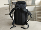 Тактический военный рюкзак для походов Tactic большой армейский рюкзак на 70 литров Черный (ta70-black) - изображение 6