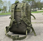 Тактический рюкзак штурмовой Tactic военный рюкзак на 40 литров Олива (Ta40-olive) - изображение 2