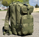 Тактический рюкзак штурмовой Tactic военный рюкзак на 25 литров Олива (ta25-olive) - изображение 3