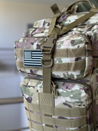 Тактичний рюкзак штурмовий Tactic військовий рюкзак на 40 літрів Мультикам (Ta40-multic) - зображення 6