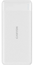 УМБ Canyon Powerbank 10000 mAh PB-109 White (CNE-CPB1009W) - зображення 1