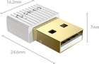 Adapter Orico Bluetooth 5.0 USB-A biały (BTA-508-WH-BP) - obraz 9