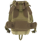 Рюкзак тактический рейдовый SP-Sport ZK-5511 размер 75х35х25см 66л Цвет: Оливковый - изображение 4