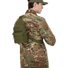Рюкзак тактический патрульный однолямочный Military Rangers ZK-9102 размер 28x16x10см 5л Цвет: Оливковый - изображение 7