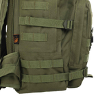 Рюкзак тактичний триденний штурмовий SILVER KNIGHT TY-043 розмір 45х30х15см 21л Оливковий - зображення 5
