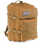 Рюкзак тактический рейдовый SP-Sport ZK-5507 размер 48х28х28см 38л Цвет: Хаки - изображение 1