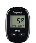Глюкометр Longevita Family + 10 тест полосок бессрочная гарантия - изображение 3